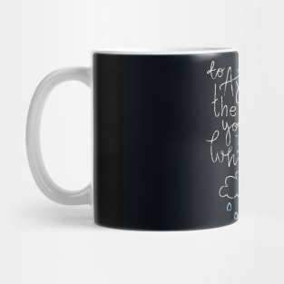 Sun & Rain Quote Mug